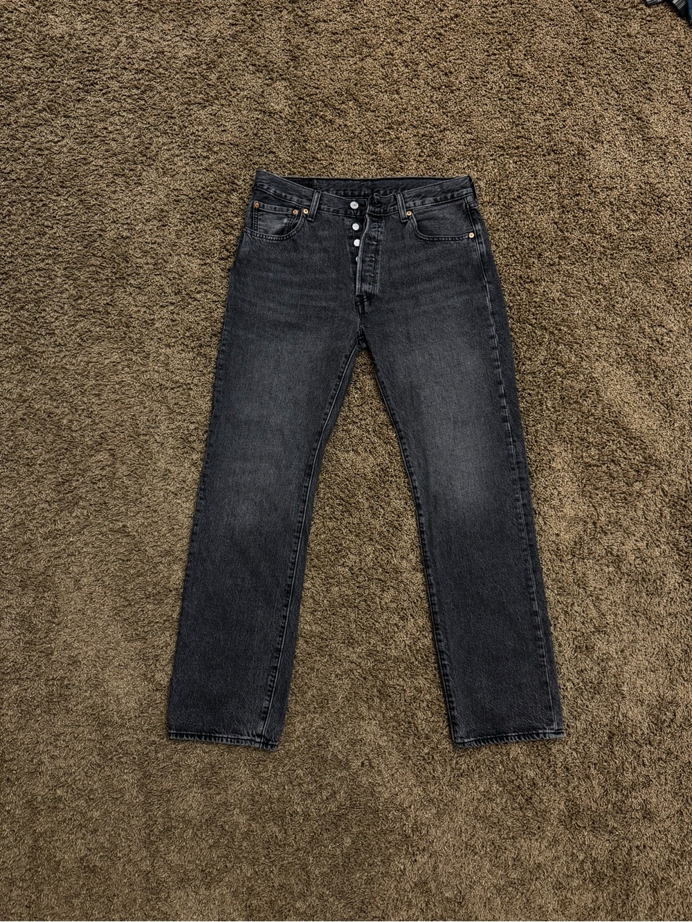 Levi’s 501 Original Fit Faded Black Jeans 34x34